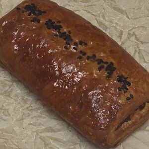 Слойка с ветчиной и сыром