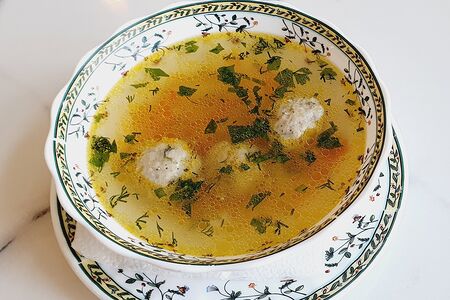 Суп с фрикадельками