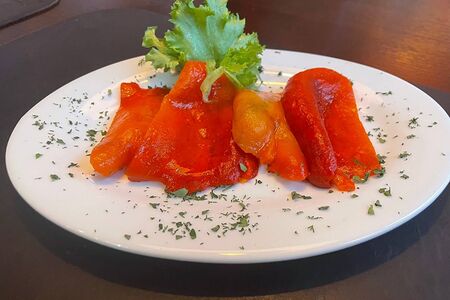 Перец болгарский на углях