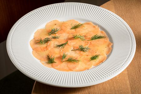 Карпаччо из лосося