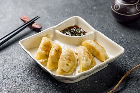 Гедза с креветками