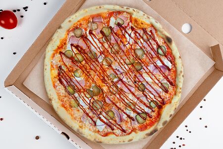 Цыпленок барбекю с беконом