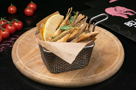 Корюшка с соусом тартар