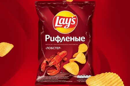 Lays рифленые Лобстер M