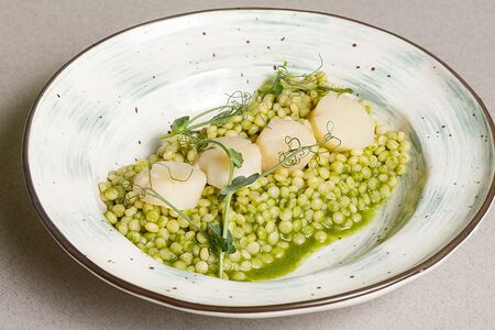 Птитим с гребешками