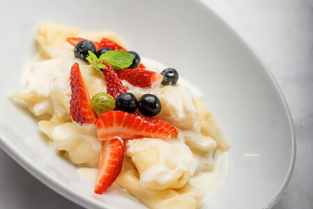 Вареники с творогом