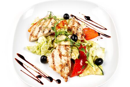 Салат с индейкой