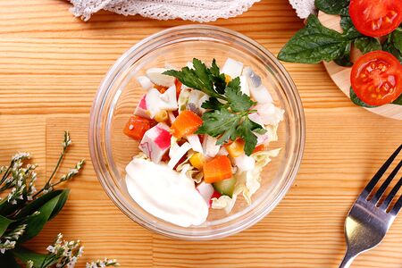 Салат Крабовый