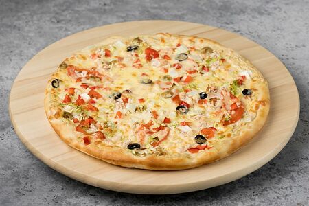 Пицца Олигарх Цезарь с курицей