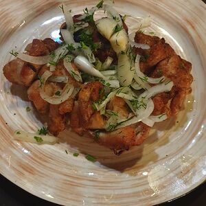 Шашлык из куриного бедра