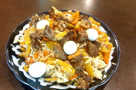 Плов с говядиной