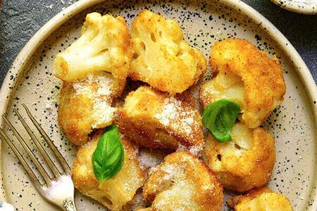 Цветная капуста жареная