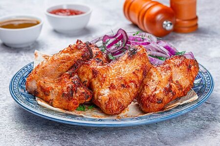 Шашлык из куриных крылышек