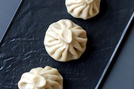 Хинкали классические со свининой и говядиной