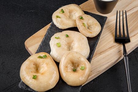 Сибирские грузди со сметаной