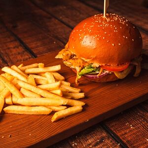 Стейк бургер