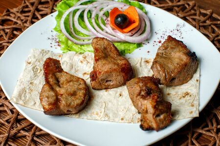 Шашлык из телятины