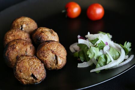 Шампиньоны на углях