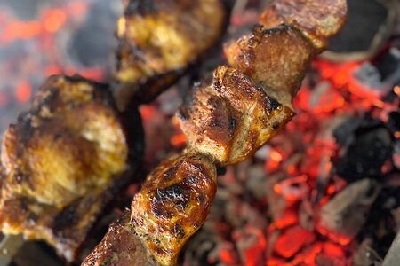 Шейка из свинины (шашлык)