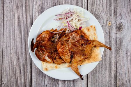 Шашлык из перепелов