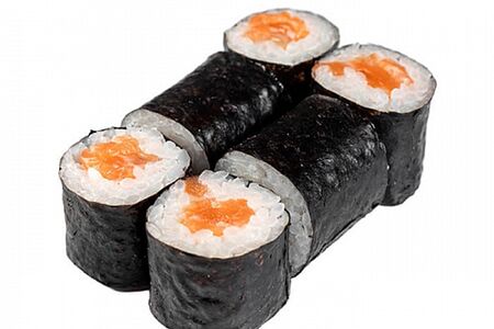 Классический ролл с лососем