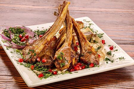 Шашлык из бараньих ребрышек