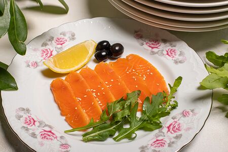 Лосось слабосоленый