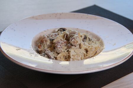 Паста с курицей