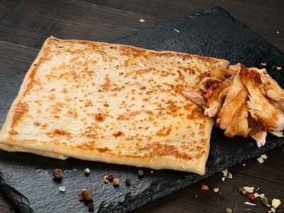 Блин с курицей