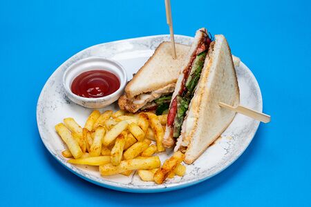 Сендвич с курицей