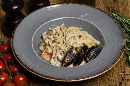 Паста с морепродуктами