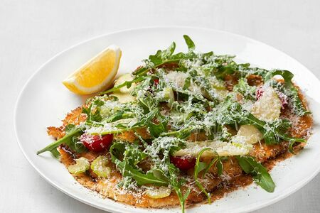 Шницель по-милански