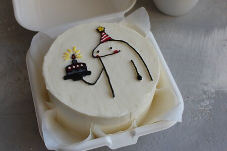 Бенто-торт С днем рождения №1