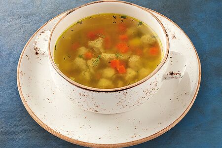 Суп с фрикадельками