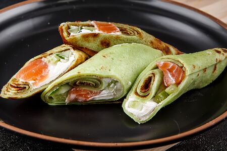 Блин Ролл с лососем