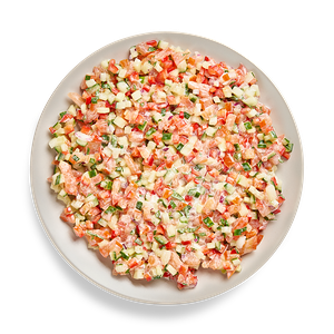 Израильский овощной салат