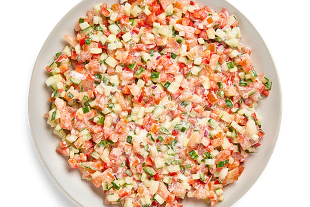 Израильский овощной салат