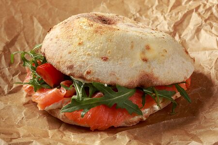 Пучча с лососем