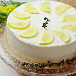 Лимонный торт