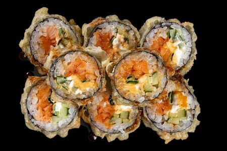 Ролл Темпура с лососем