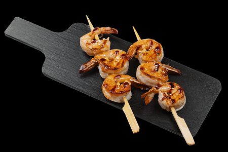Шашлычок из креветок