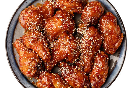 Крылышки в кисло-сладком соусе M