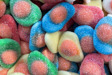 Разноцветная яичница