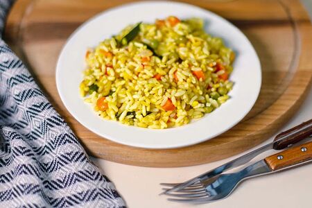 Рис с овощами