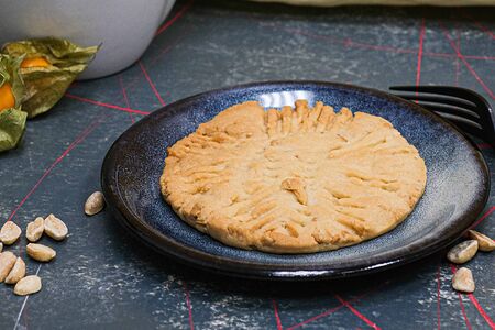 Арахисовое печенье с морской солью