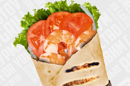 Шаурма морская с креветкой