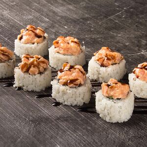 Тартар с лососем