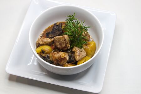 Жаркое со свининой