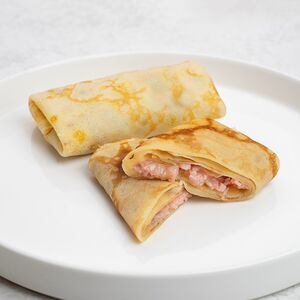 Блинчики с ветчиной и сыром