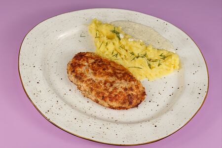 Рыбная котлета